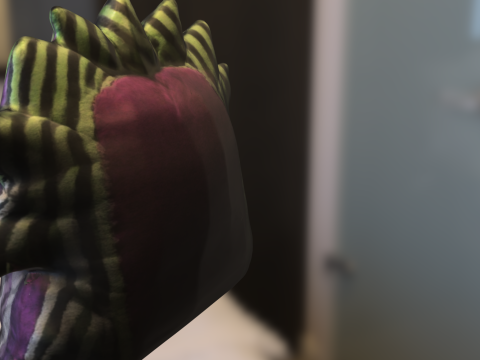 Beetlejuicer pillow Plush Modèle 3D