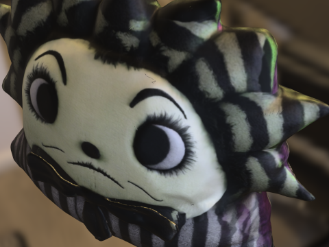 Beetlejuicer pillow Plush Modèle 3D