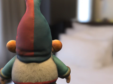 Garden Gnome 3D Model