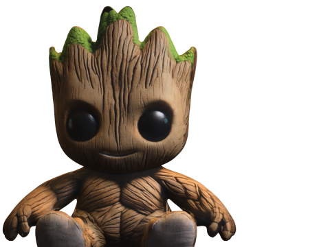 Baby Groot 3D Model