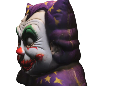 Joker Clown cushion 3D Model