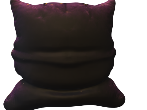 Joker Clown cushion 3D 模型