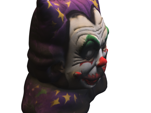 Joker Clown cushion 3D 模型
