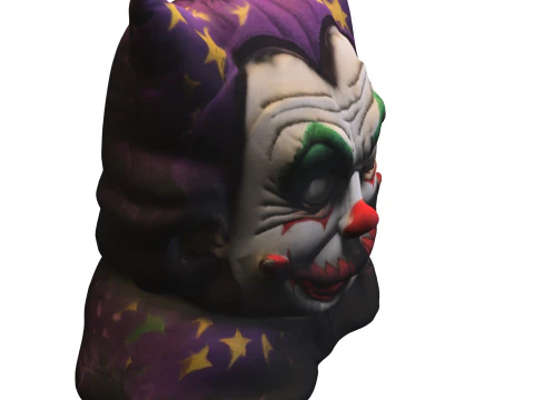 Joker Clown cushion 3D Model