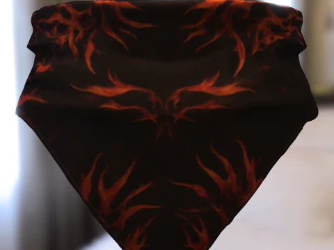 Skull Bandana 3D Model