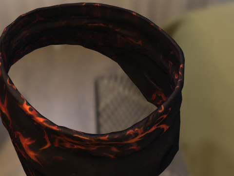 Skull Bandana 3D 模型