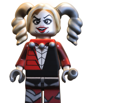 Harley Quinn LEGO Minifigure 3D 模型