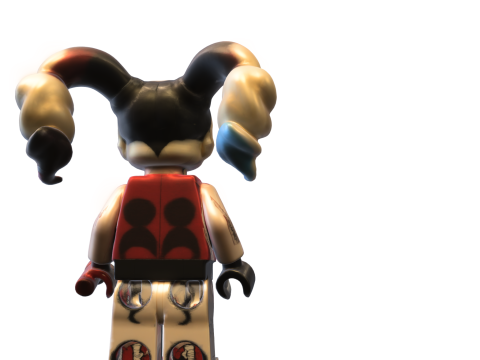 Harley Quinn LEGO Minifigure Modèle 3D
