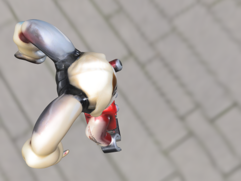 Harley Quinn LEGO Minifigure Modèle 3D