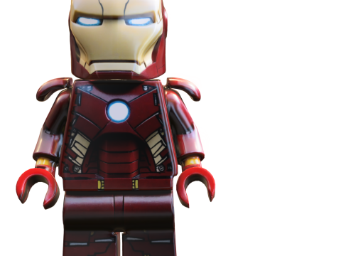 Iron Man LEGO 3D 模型