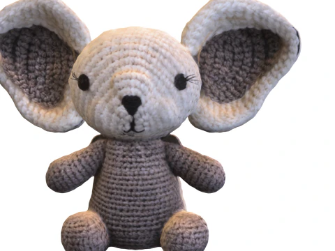 Gehaakt konijntje 3D Model