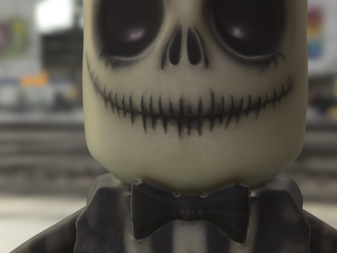 甲壳虫榨汁蜡烛 3D 模型