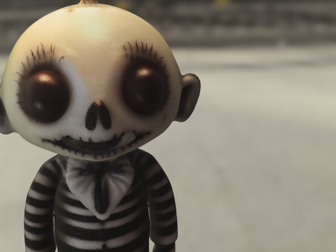 Candle beetlejuicer Kid Modello 3D