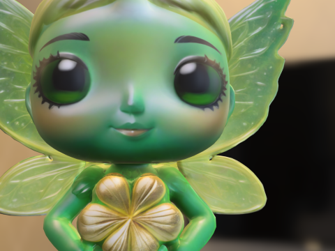 Clover Fairy Modèle 3D