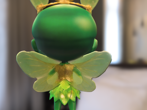 Clover Bunny Fairy 3D Модель