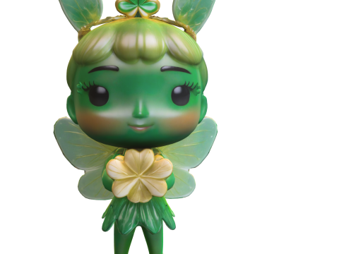 Clover Bunny Fairy 3D Модель