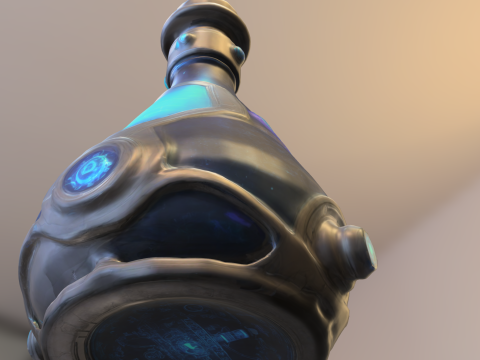 Futuristic Energy Potion 3D Модель