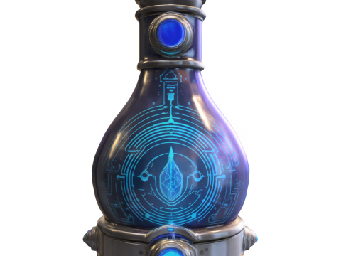 Sci-Fi Tech Elixir 3D 모델