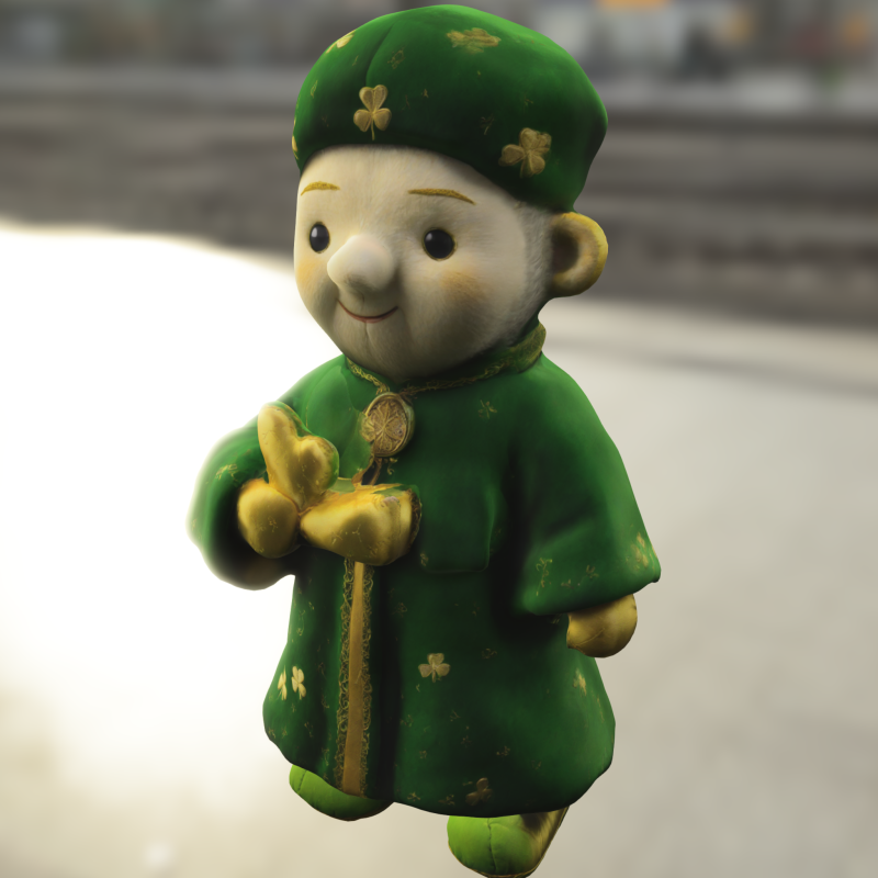 Lucky Clover Modèle 3D .c4d .max .obj .3ds .fbx .stl .blend 