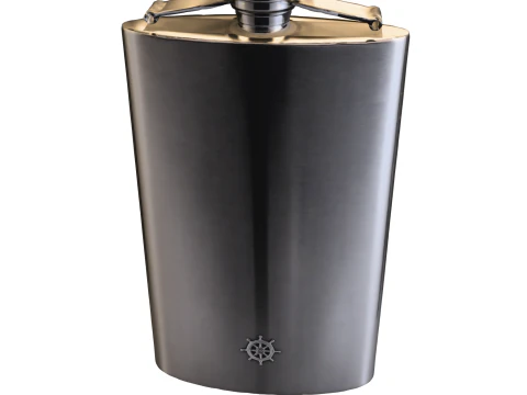 Nautical Hip Flask 3D Model
