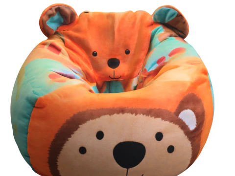 Kursi Bean Bag Beruang Model 3D