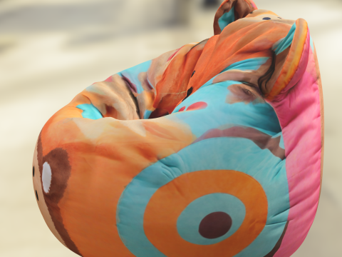 Bear Bean Bag Chair Modello 3D