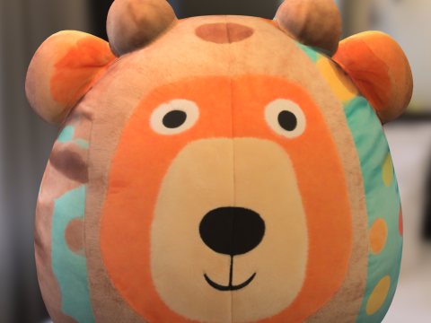Cute Bear Bean Bag Chair 3D 模型