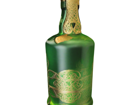 Saint Patrick Potion Bottle 3Dモデル