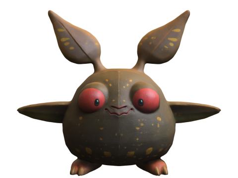 Adorable Forest Creature 3D Modell