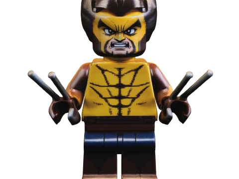 Lego Hero Minifigure 3D Модель
