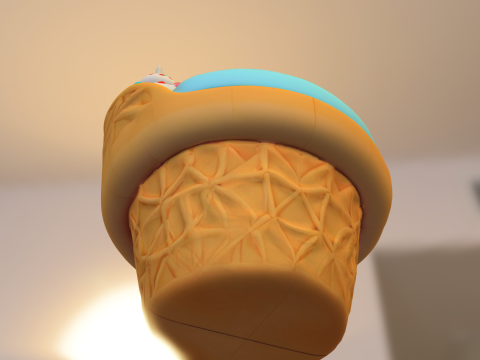 Ice Cream Chair Model 3D