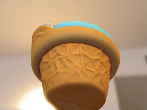 Ice Cream Chair 3D Model