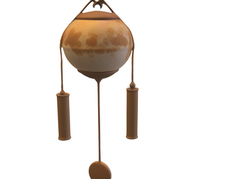 Hanging Wind Chime 3D Model