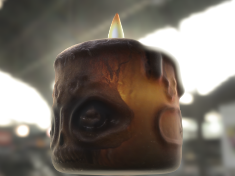 Skull Candle 3D 모델