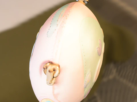 Cute Bunny Purse 3D Model