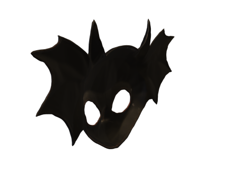 Bat Demon Mask kids 3D Model