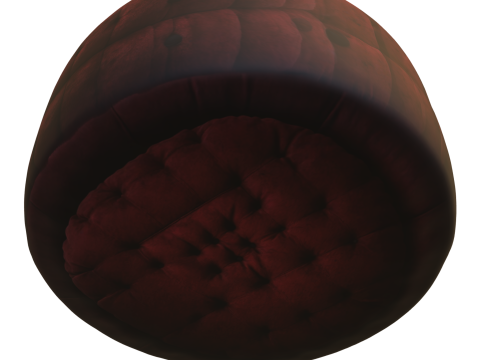 데드풀 빈백 의자 3D 모델