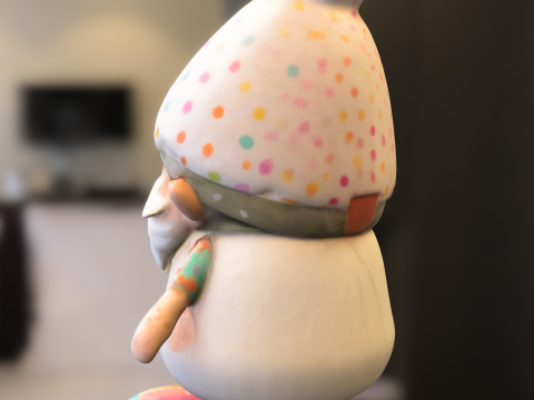 Polka Dot Gnome 3D 模型