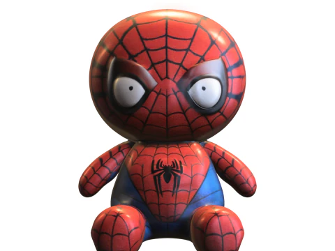 Karikat&uuml;r &ouml;r&uuml;mcek adam bebeği 3D Model