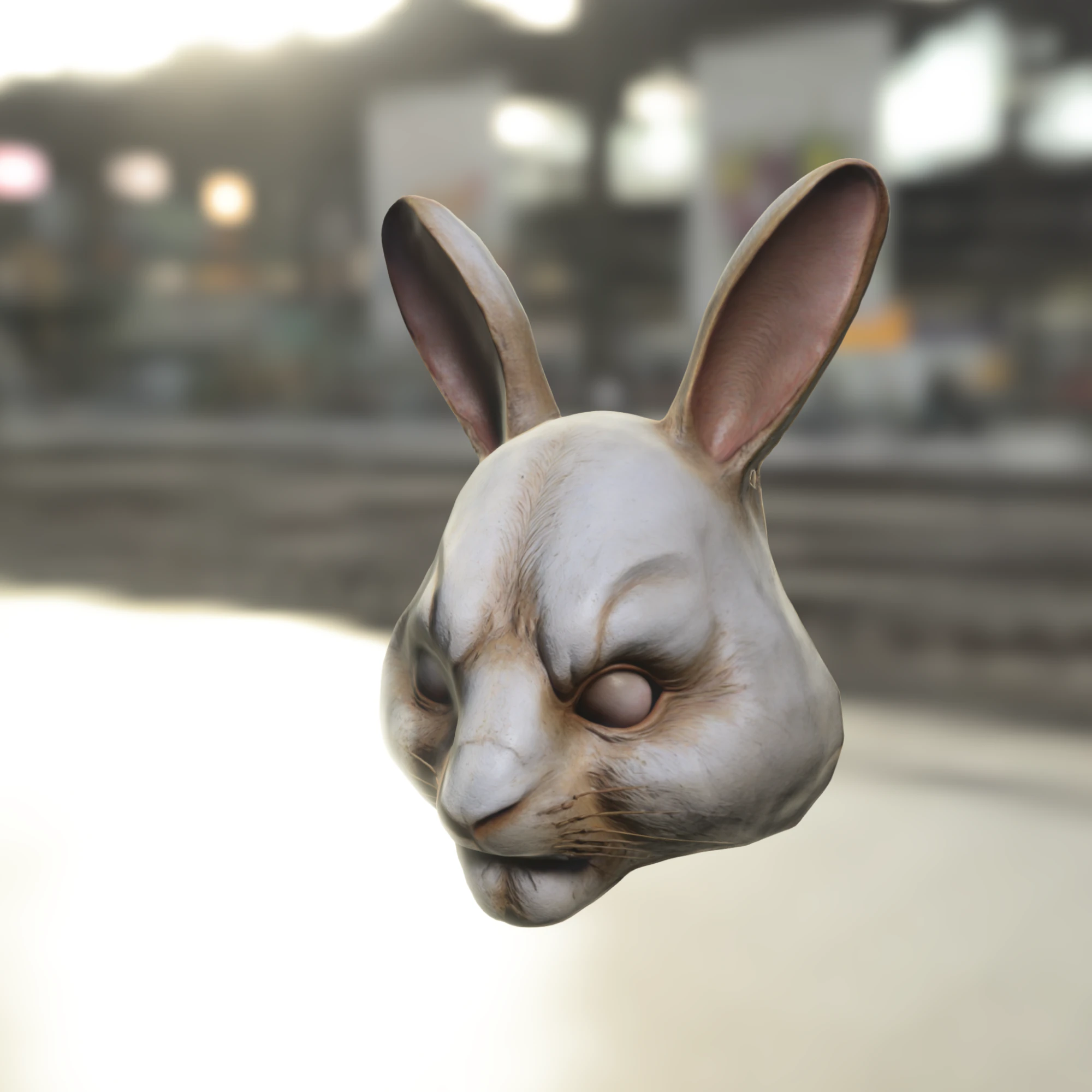 Sinister Rabbit halloween 3D Model .c4d .max .obj .3ds .fbx .stl .blend