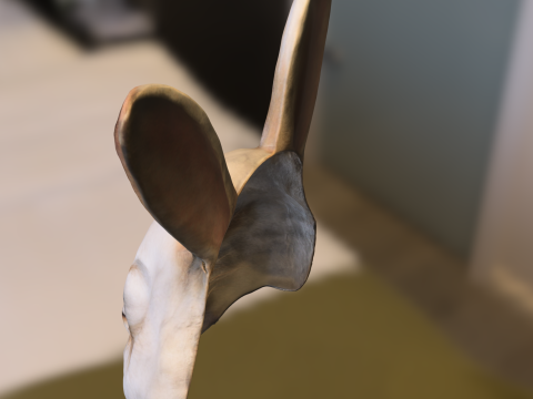 Sinister Rabbit halloween Modello 3D