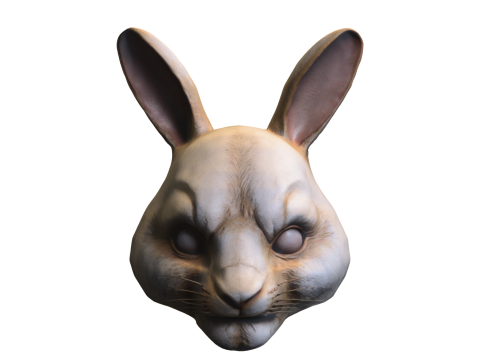 Sinister Rabbit halloween Modello 3D