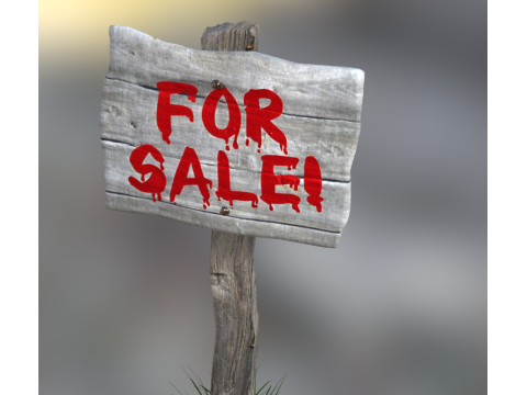 No trespassing sign 3D Модель