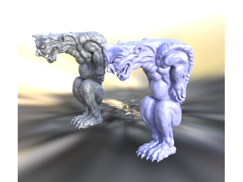 Gargoyle Statue 3D Модель