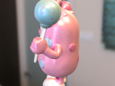 Candy cute sweet 3D Model