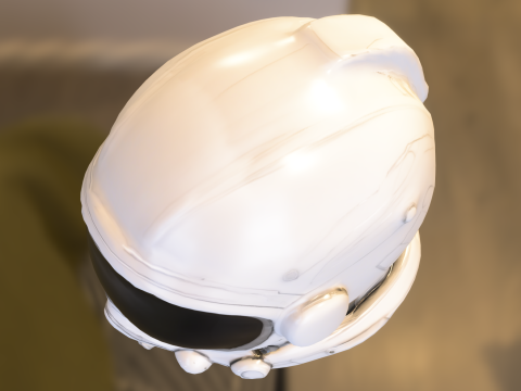 Astronaut Helmet 3D 模型