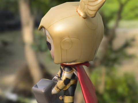 Chibi thor doll 3D Model