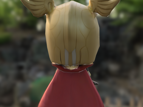 Chibi thor doll 3D Model