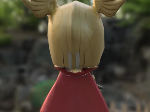 Chibi thor doll 3D Model