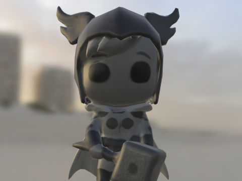 Chibi thor doll 3D Model